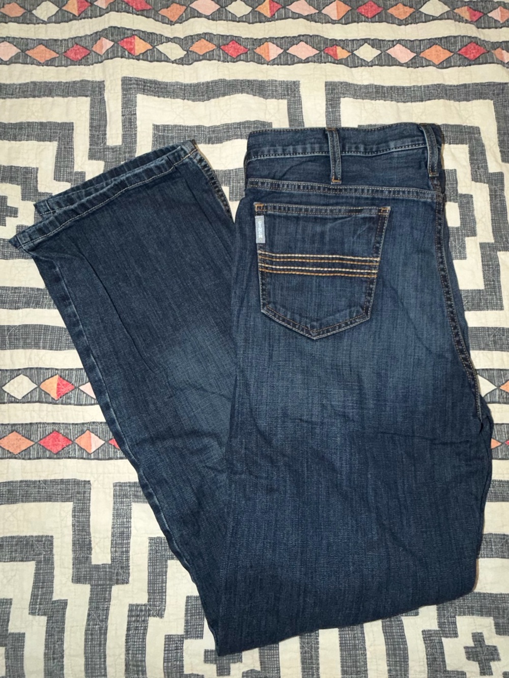Cinch Silver Label Men's Dark Blue Jeans